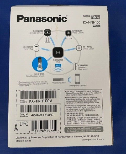 Panasonic KX-HNH100 Home Network System Digital Cordless Handset New Sealed Look gallery