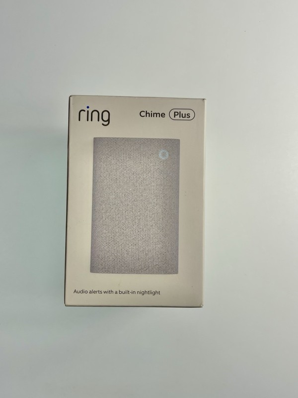 Ring Chime Plus Clear Audio Alert System White