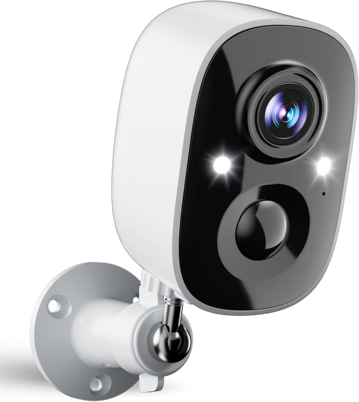 Security Cameras Wireless Outdoor, 2.5K Wifi Battery Powered Cameras for Home Se