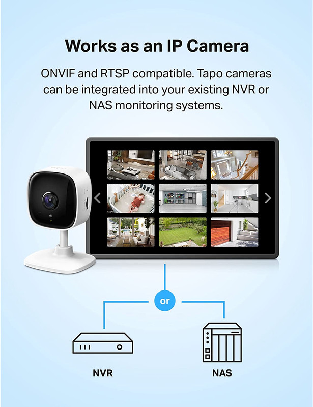 Tp-Link Tapo 1080P Indoor Security Camera for Baby Monitor, Dog Camera W/Motion gallery
