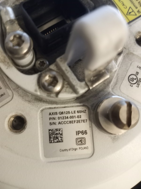 Axis Q6125-LE Outdoor PTZ Network Dome Camera - White gallery