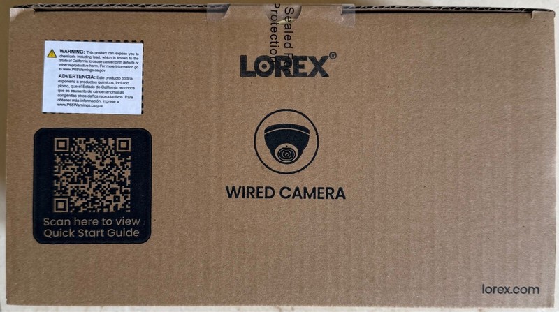 Lorex 4K IP Wired Vandal Proof Security Camera Listen In Audio E851ADB Black gallery