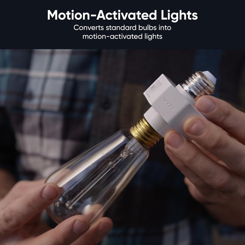 Motion-Activated Security Light Bulb Adapter gallery