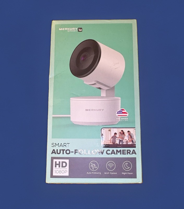 Merkury Smart Auto-Follow Indoor Camera – (MI-CW054-199W)