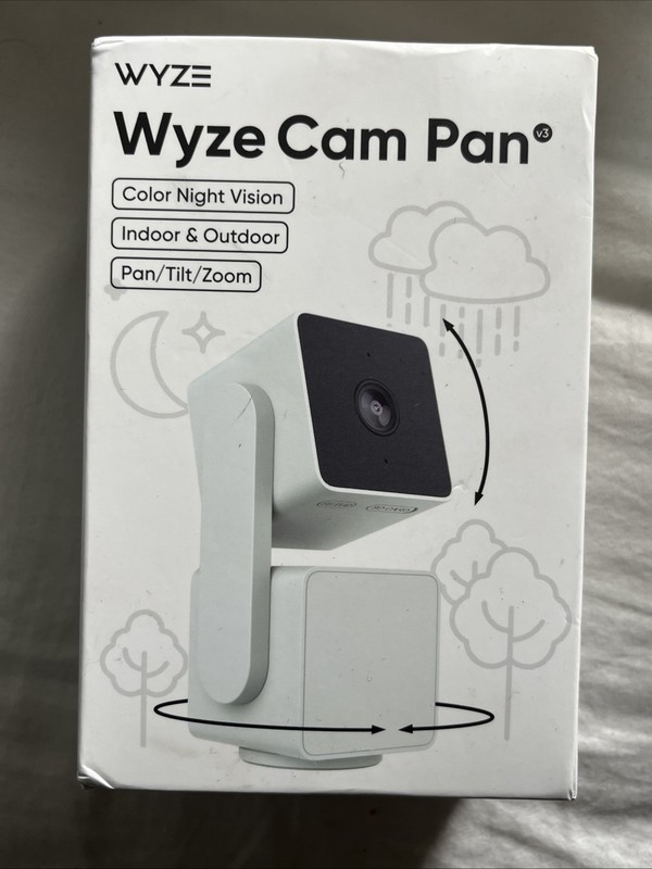 Wyze Cam Pan V3 1080p Indoor/Outdoor Wi-Fi PTZ Smart Home Camera