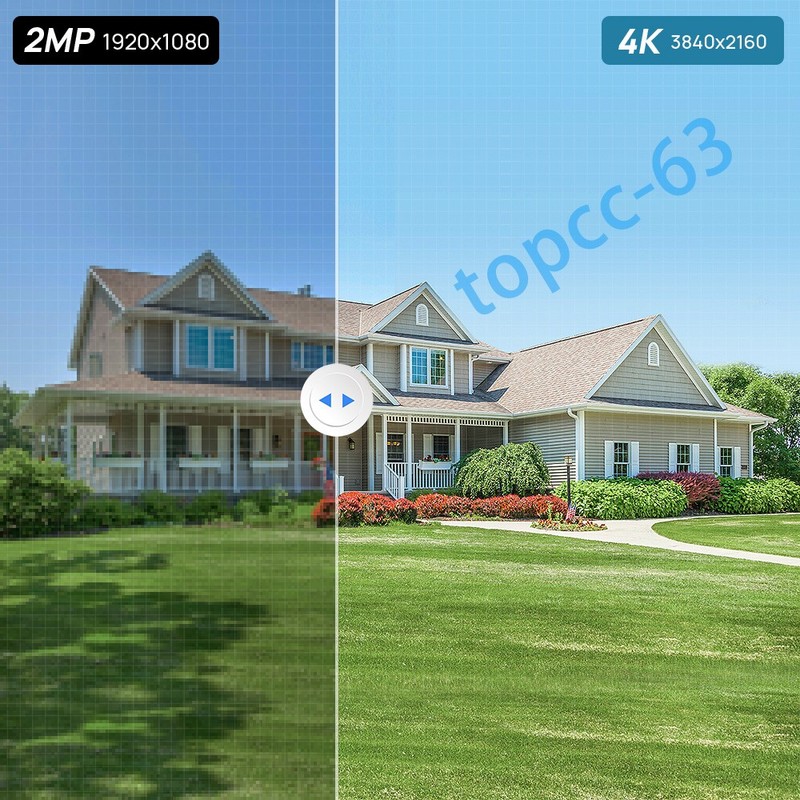 4K 8MP 40X Zoom Vikylin PoE Security Camera PTZ Auto Tracking Outdoor 2Way Audio gallery