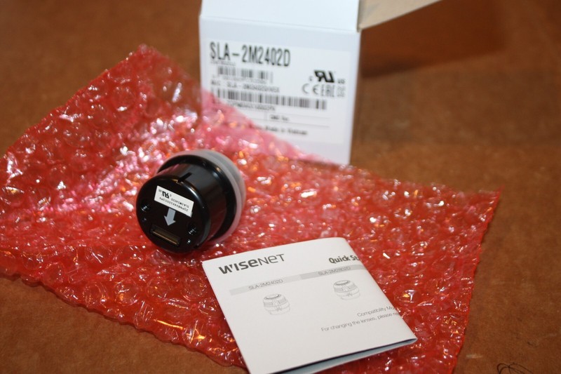 Hanwha Techwin Wisenet 2.4mm SLA-2M2402D Fixed Lens Module for PNM-7002VD