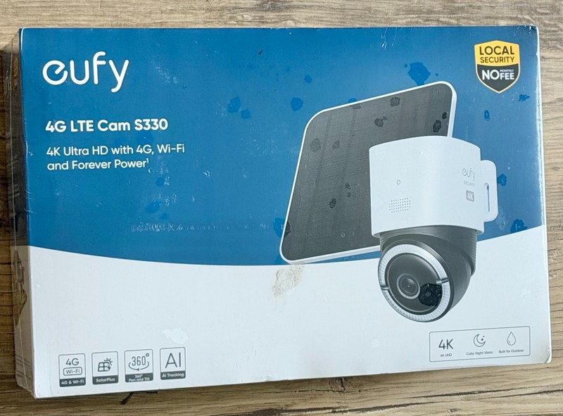 eufy 4G LTE Cam S330 4K Cellular Wireless Security Camera Solar Powered+SIM Card gallery