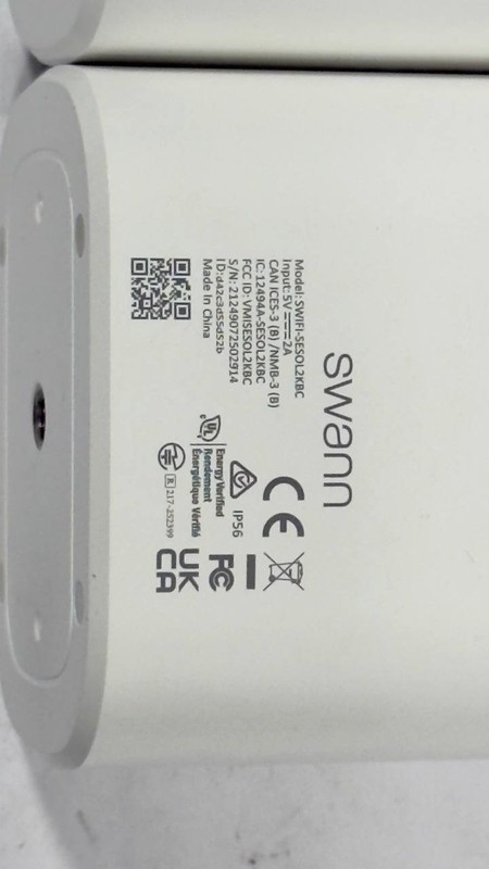 Swann Evo Wireless Outdoor 2K Cameras with Integrated Solar Panel (AS IS) gallery