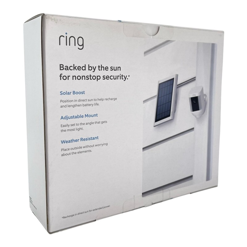 Ring 8ASPS7-WEN0 Solar Panel for Spotlight Cam Battery Sealed gallery