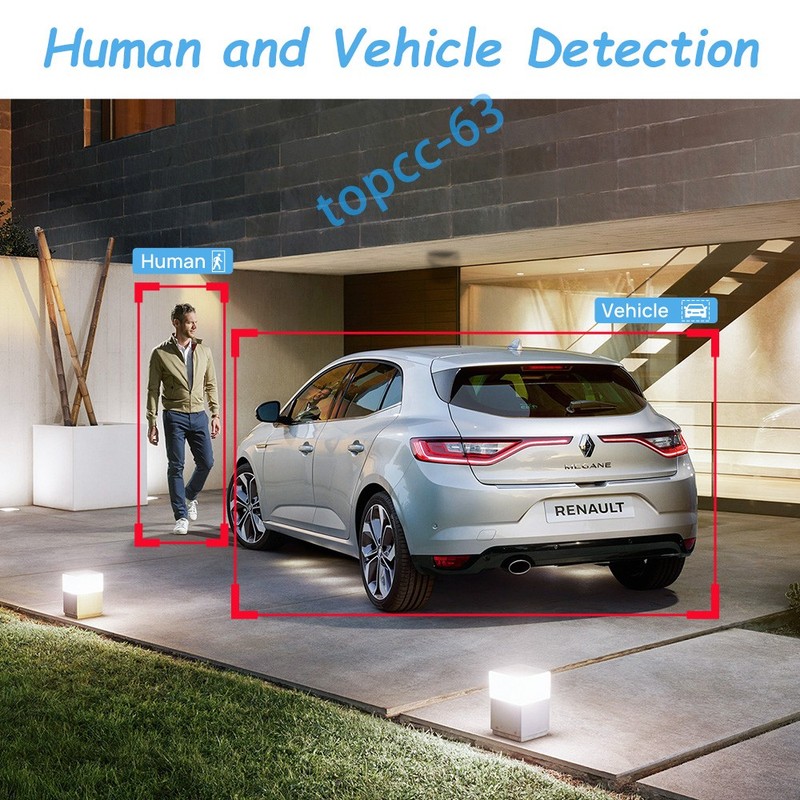 NDAA compliant Vikylin IP Camera POE 2-Way Audio 6MP IR Human Vehicle Detection gallery