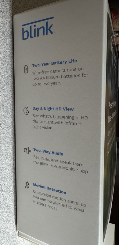 Blink Outdoor Cameras Set Of 4 Cam USED. Synk Module Brand New Mounting Incl gallery