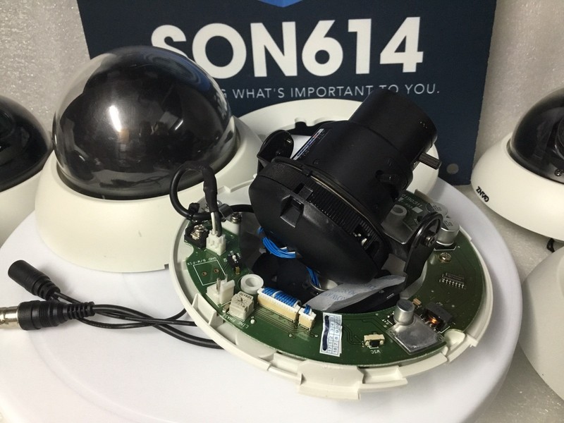 GANZ ZC-D5029NHA Security Color Camera W/ 540TVL 2.9-8.2mm Flush Mount TESTED! gallery