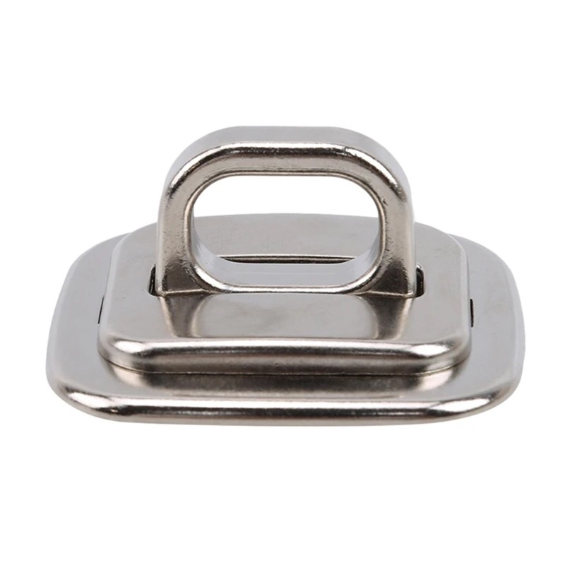 Electroplated Bright Computer Lock Fixed Base Plate Desk Mount Anchor Accessory gallery