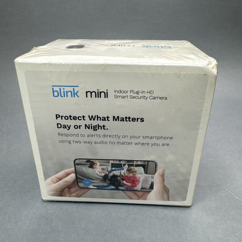 Blink Mini Indoor Plug-In Live HD Smart Security Camera (New in Box) gallery
