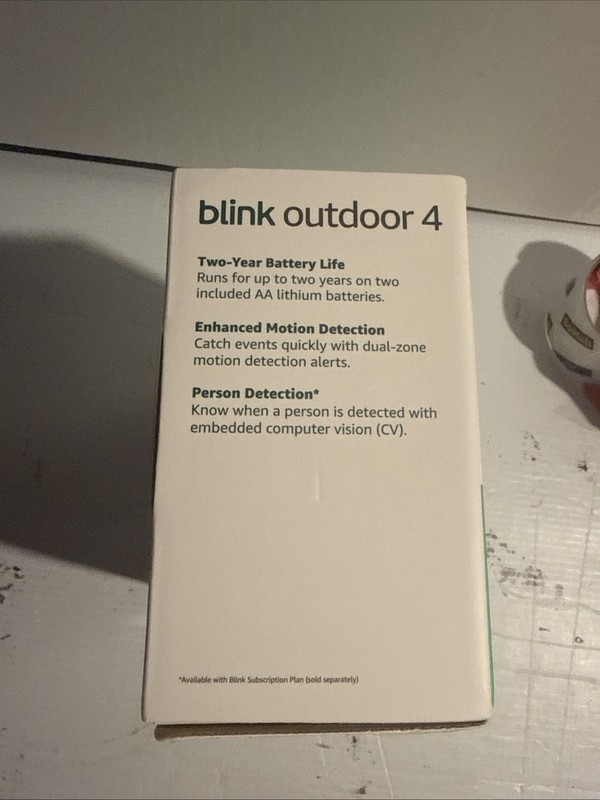 BRAND NEW BLINK Outdoor 4 (4th Gen) 5-Camera Security System w/ Sync Module Core gallery