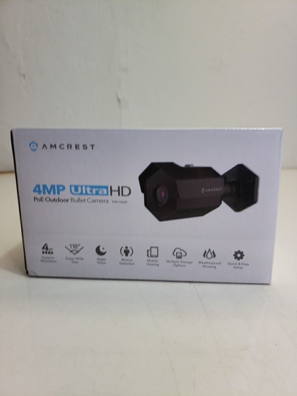 Amcrest 4MP UltraHD PoE Outdoor Bullet Camera