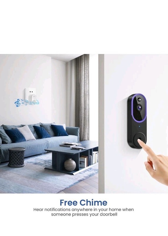 Safe Doorbell Camera, Wireless, A Smarter Way to Protect Your Home,Wireless WiFi gallery