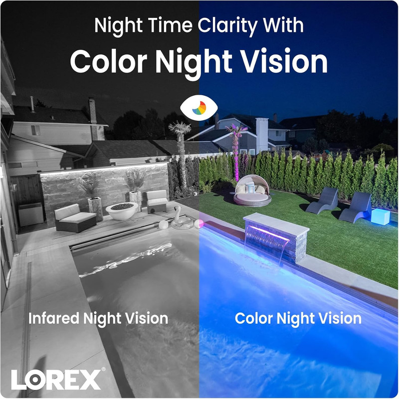 Outdoor 4K IP Add-On Metal Dome Security Camera | NVR Add-On | Smart Motion Dete gallery