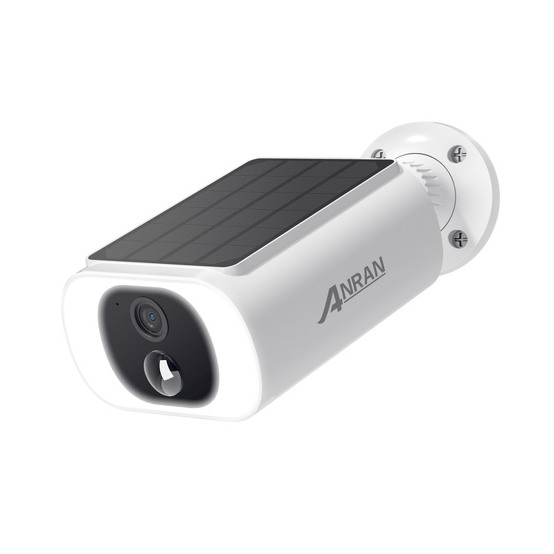 Wireless Outdoor WiFi Security Cameras Color Night Vision Solar Battery Powered