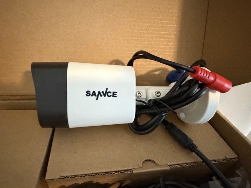 2- Saavce Surveillance Cameras With All Wiring New Inbox C12DC gallery