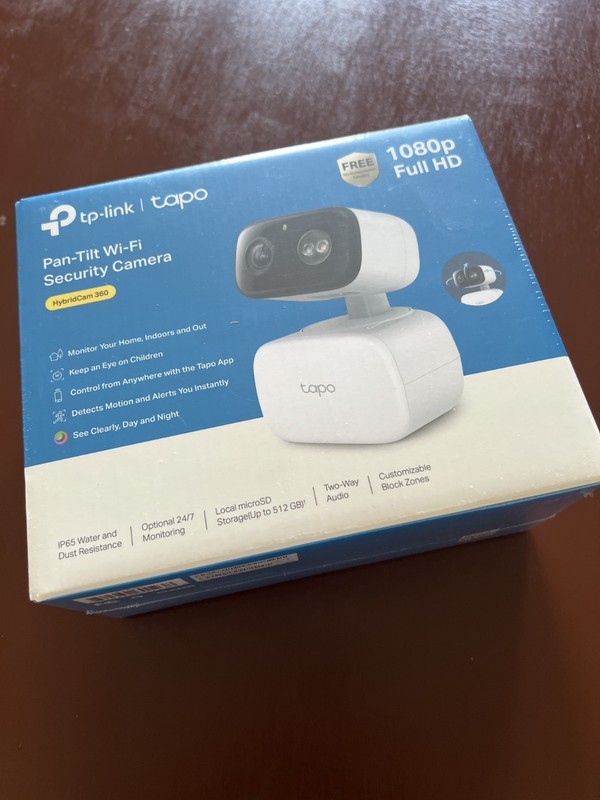 Brand New TP-Link Tapo TCW30 Indoor/Outdoor HD Security Camera with Pan/Tilt
