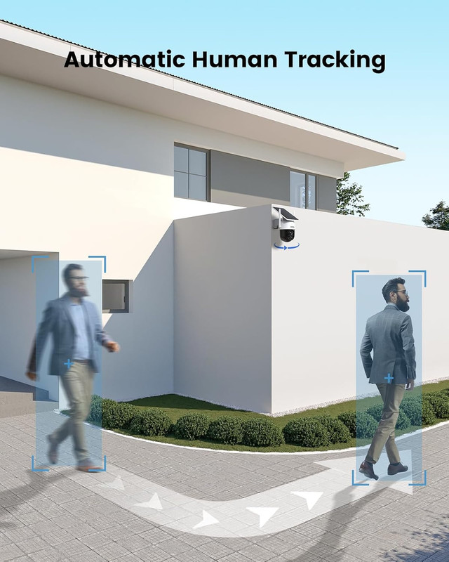 Solar Camera Security Outdoor - 100% Wire-Free Security Cameras Wireless Outdoor gallery