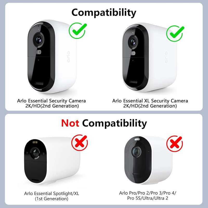 25FT Power Cable Compatible with Arlo Essential 2K Outdoor Security Camera (2Nd gallery