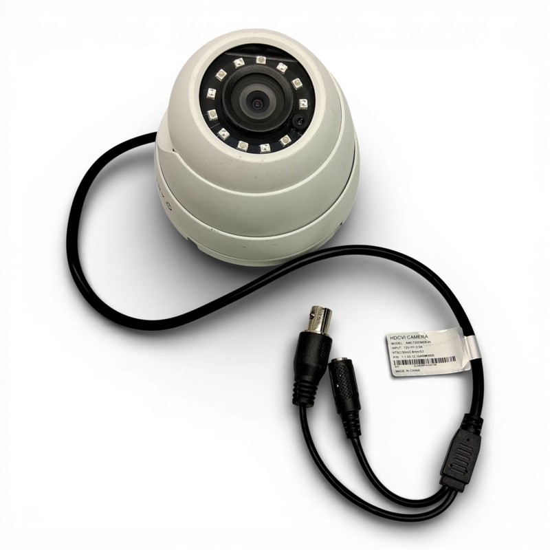 Amcrest Outdoor Dome Security Camera AMC720DM28-W 720P HDCVI
