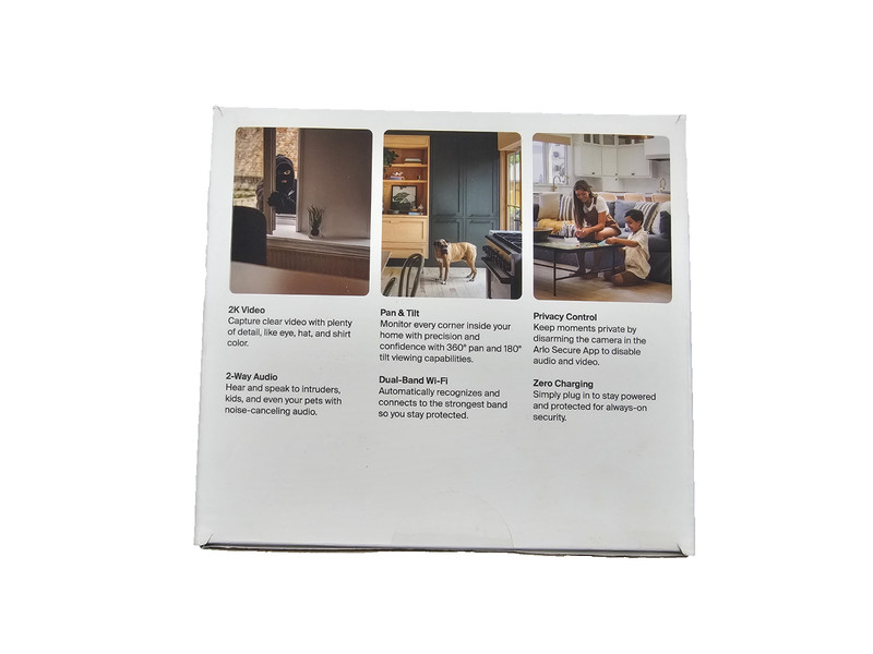 Arlo Indoor Pan Tilt Pet Camera 2K 360 Degree Pan 180 Tilt Plug-in (BRAND NEW) gallery