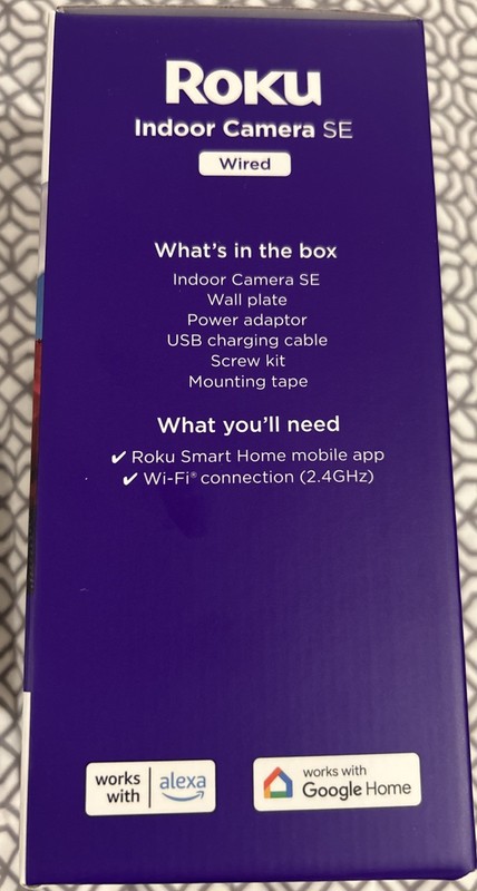 Roku Indoor Camera SE #CS1000R New In Box! Easy Home Monitoring gallery