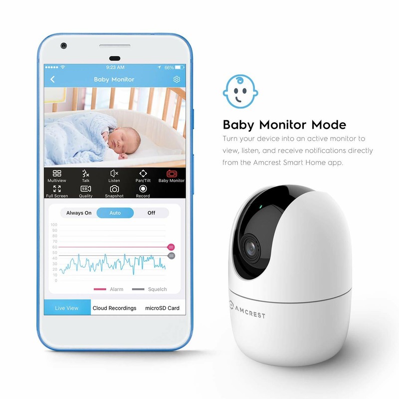 Amcrest 1080P Smart Home Wifi Security Camera Wireless Nanny Cam Baby Warranty gallery