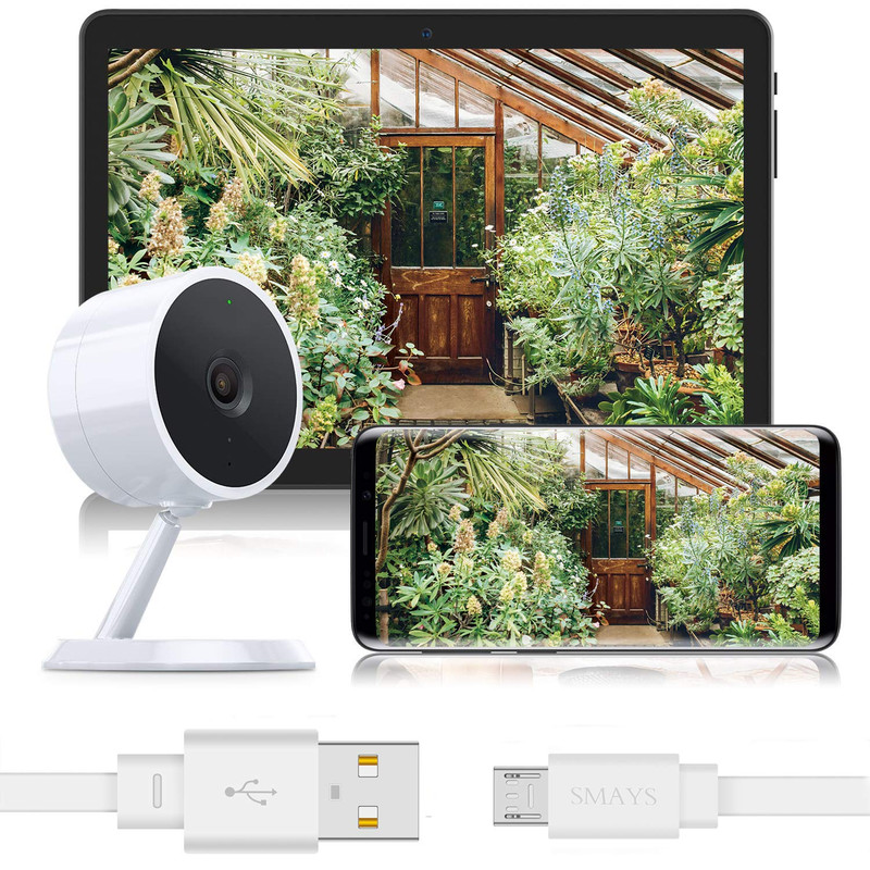 Power Extension Cable Compatible with Wyze Cam Pan V2, Blink Mini, Eufy 2C 3C, Y gallery