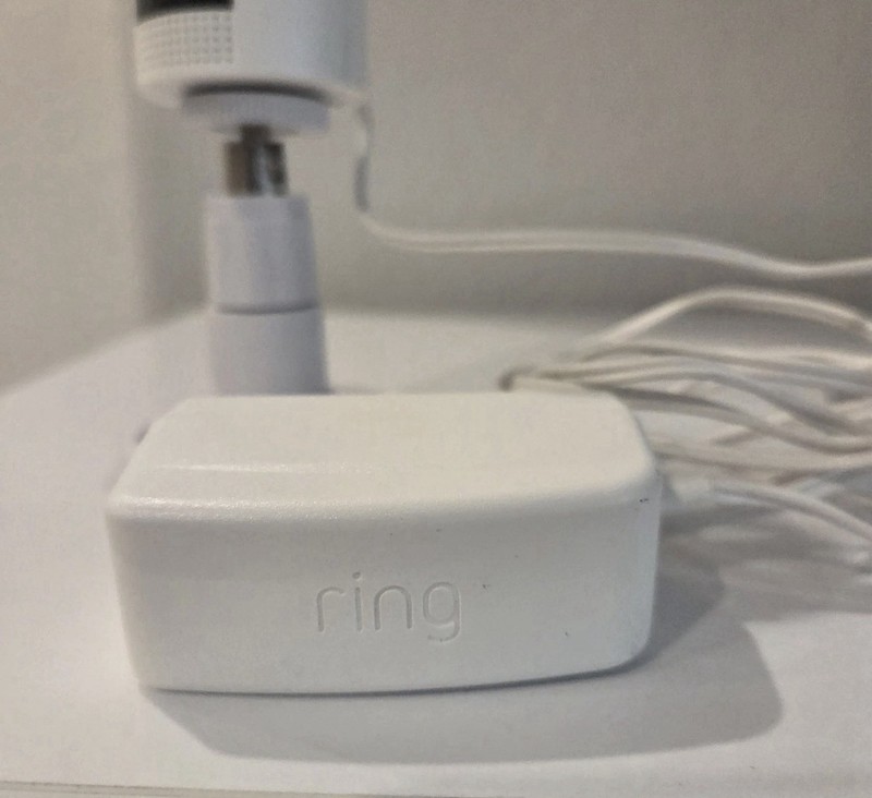 Ring Indoor Cam 5UM4E5 White HD Security Camera With Swivel Stand gallery