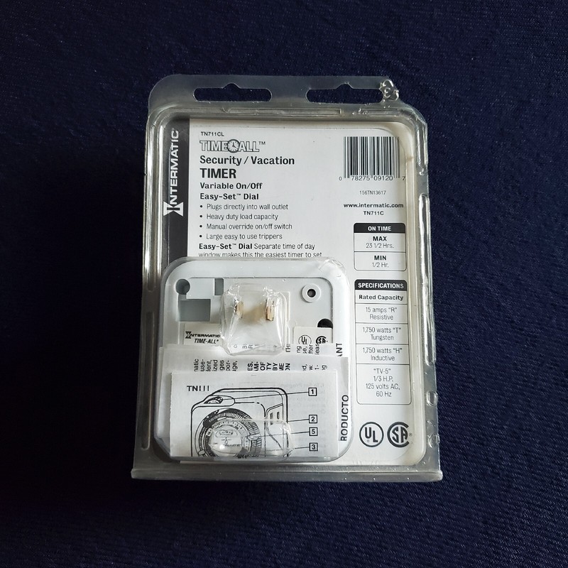 Intermatic TimeAll Security/Vacation Timer, Conserves Energy New In Package gallery