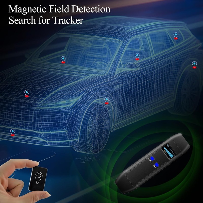 Hidden Camera Detector Anti Spy RF Bug GPS Tracker Finder Listening Device gallery