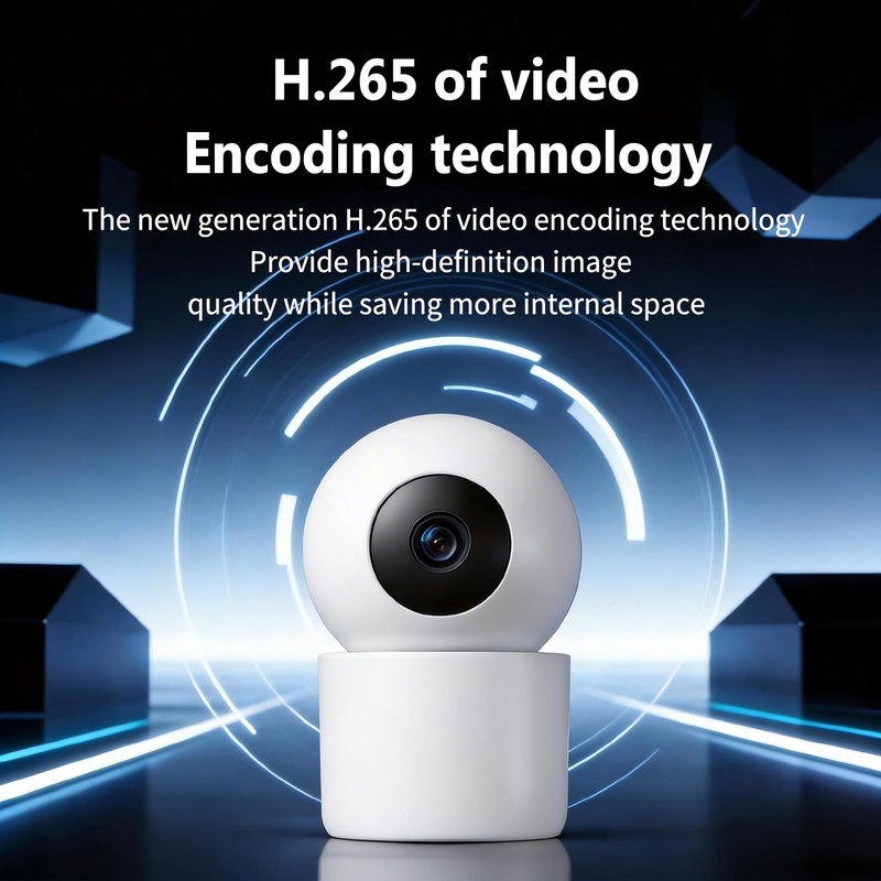Indoor Pan/Tilt Home Security Mobile Tracking Camera 2K 3MP, 345 Degree Wirel... gallery