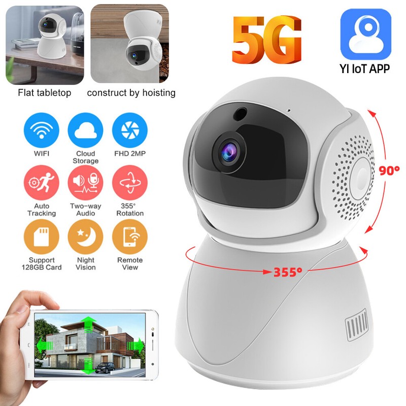 Camaras De Seguridad Para Exterior 5G WIFI Inalambrica Con Vision Nocturna 1080P gallery