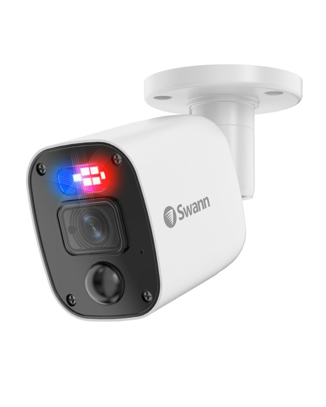 Swann 1080p Bullet Camera Add-on-High-Resolution Wired Security Camera Night