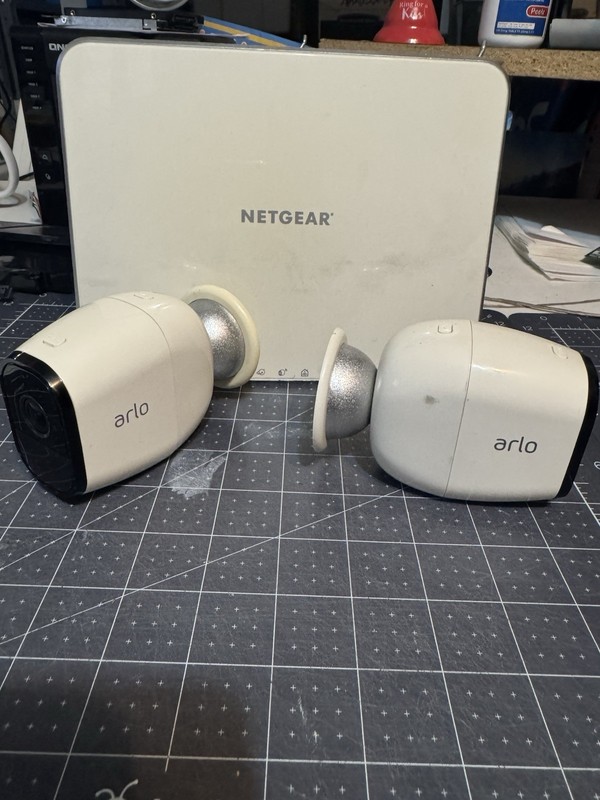 Netgear Arlo Pro VMC4030 Two Wireless Cameras, Batteries, and Base Station gallery