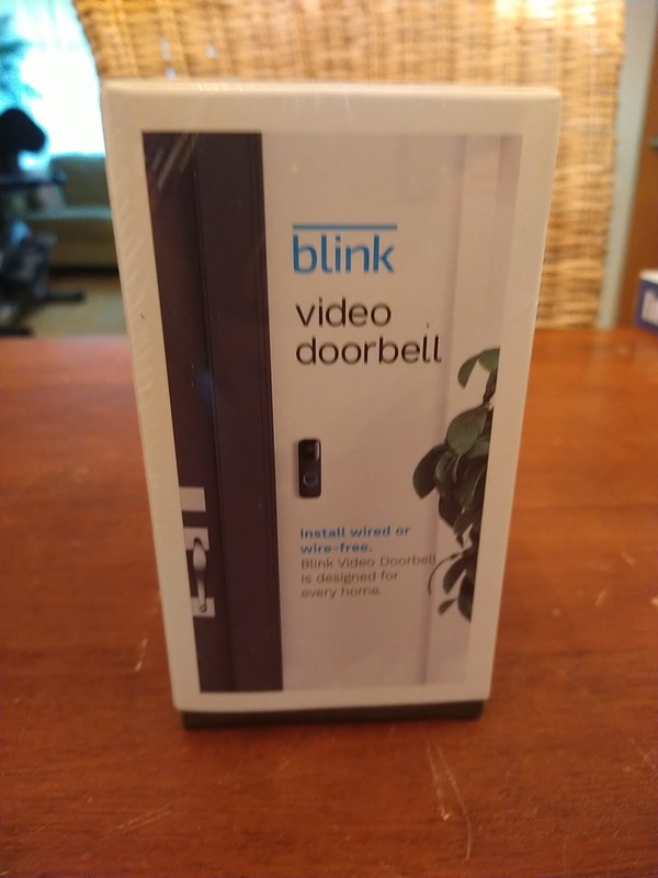 Brand New Blink Video Doorbell Wired/Wireless Two Way Audio HD Video & Alexa