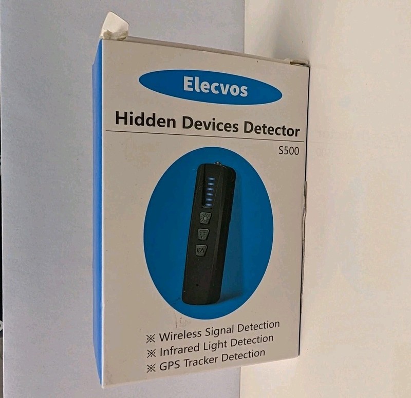 Elecvos A500 Hidden Device Detector-Camera, GPS, RF, Signal Finder – Open…