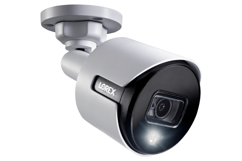 🔥 Lorex 4 Cameras 4K Ultra HD Active Deterrence Security Bullet C881DA-4PK BNC gallery