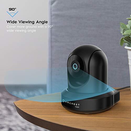 WIFI CAMERA 2MP PROHD 1080P Indoor Pan/Tilt Security Wireless Black AMCREST gallery