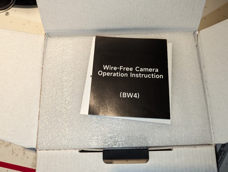 NEW Rraycom Security Camera Outdoor Wireless,2K Battery Powered, bw4s, black NIB gallery