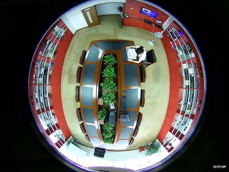 CCTV Security Camera 360 Degrees Fisheye Lens 2MP HD IR 1080P CVI TVI AHD CVBS gallery