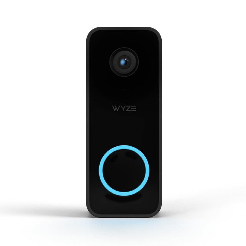 WYZE Video Doorbell v2, Two-Way Audio, 2K Video, Color Night Vision, IP65