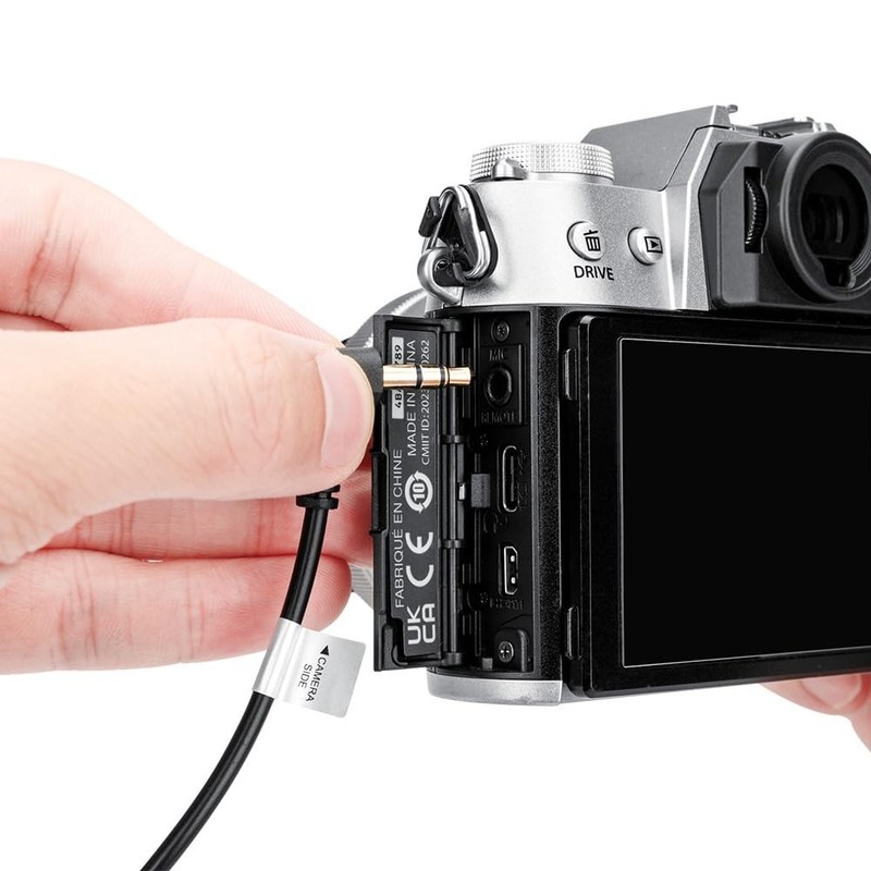 3.5mm TRS to 2.5mm Female Shutter Remote Adapter Converter for Fujifilm X-E5 ... gallery