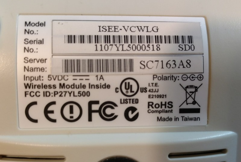 New Napco ISEE-VCWLG Fixed Wireless IP Camera gallery