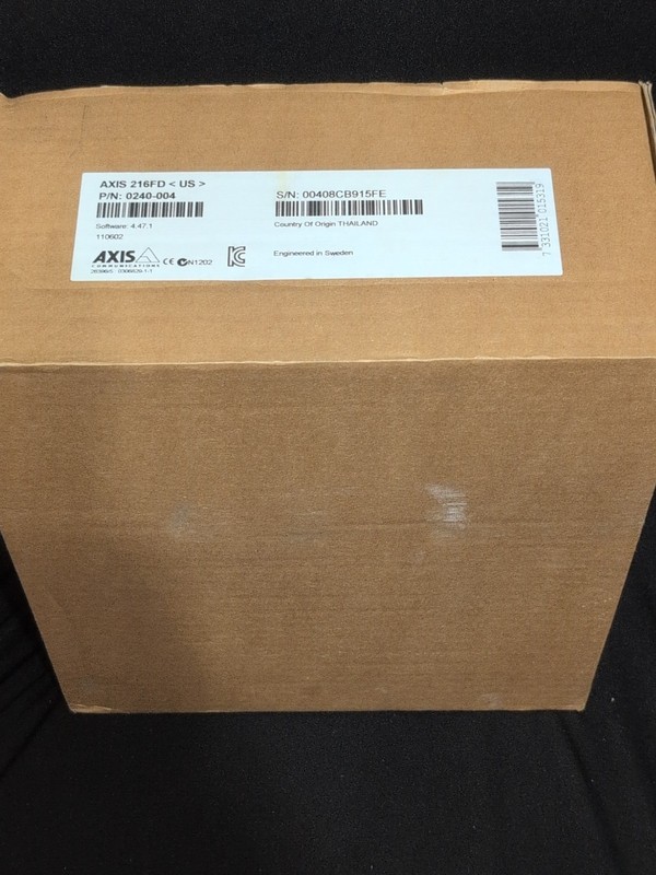 Axis 216FD NETWORK CAMERA gallery